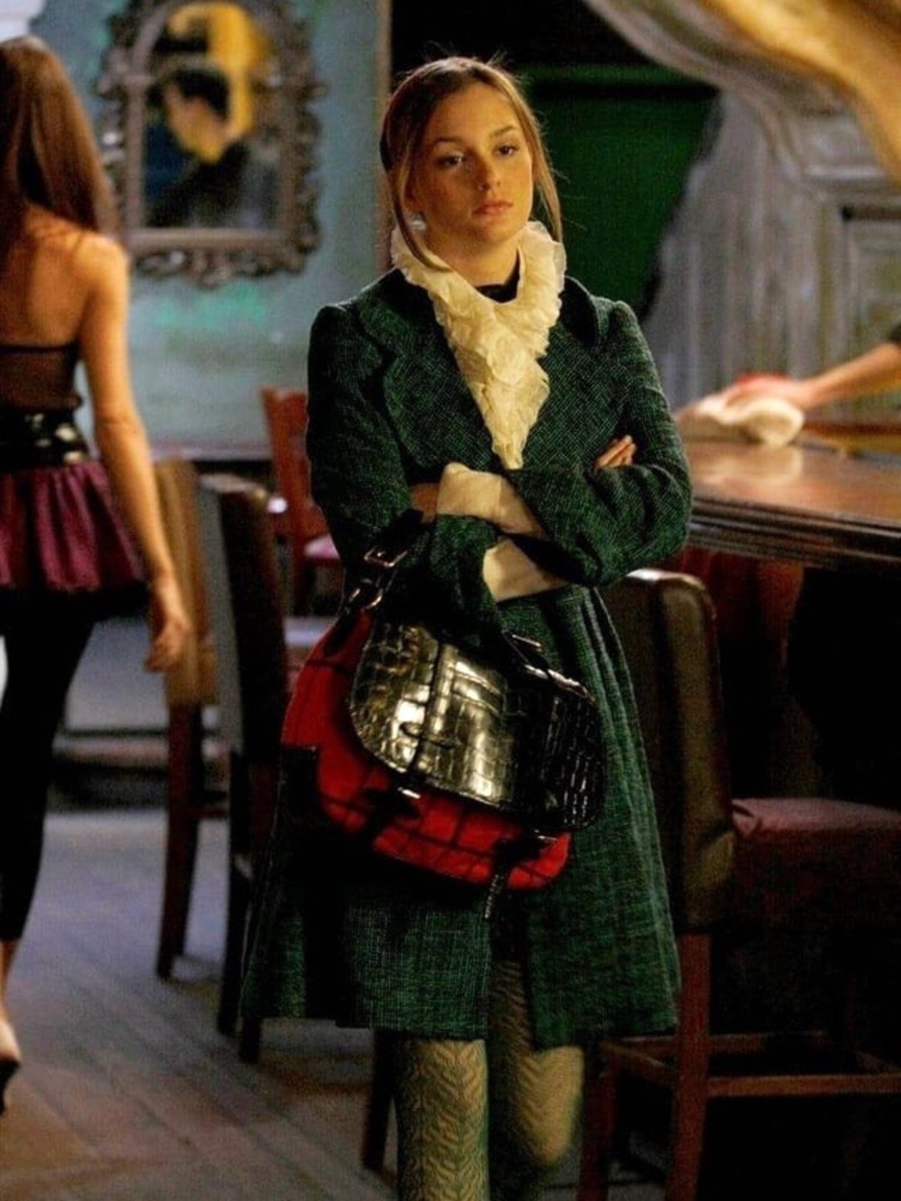 Nanette Lepore Pea Coat ASO Blair Waldorf Gossip Girl Vintage Rare Seen On TV 2